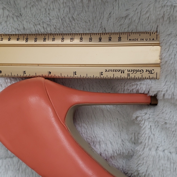 Mixx Shuz Aria Orange High Heels - Picture 10 of 10